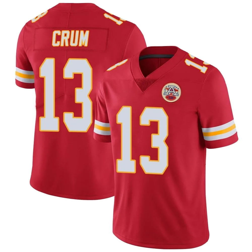 Youth Kansas City Chiefs Dustin Crum Nike Team Color Vapor Untouchable Limited Red Jersey Youth Kansas City Chiefs Dustin Crum Nike Team Color Vapor Untouchable Limited Red Jersey