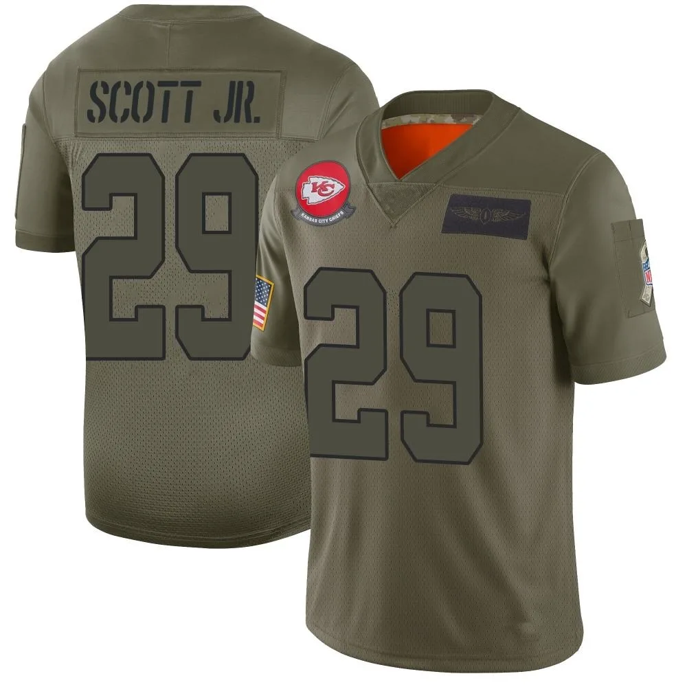 Youth Kansas City Chiefs Eric Scott Jr. Nike 2019 Salute to Service Limited Camo Jersey Youth Kansas City Chiefs Eric Scott Jr. Nike 2019 Salute to Service Limited Camo Jersey