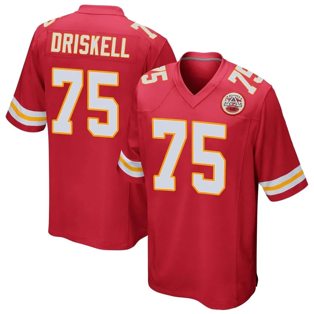 Youth Kansas City Chiefs Ethan Driskell Nike Team Color Game Red Jersey Youth Kansas City Chiefs Ethan Driskell Nike Team Color Game Red Jersey