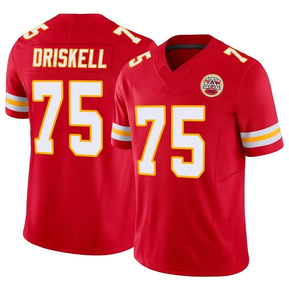 Youth Kansas City Chiefs Ethan Driskell Nike Vapor F.U.S.E. Limited Red Jersey Youth Kansas City Chiefs Ethan Driskell Nike Vapor F.U.S.E. Limited Red Jersey