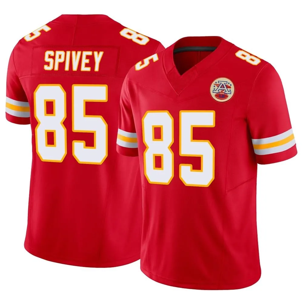 Youth Kansas City Chiefs Geor'quarius Spivey Nike Vapor F.U.S.E. Limited Red Jersey Youth Kansas City Chiefs Geor'quarius Spivey Nike Vapor F.U.S.E. Limited Red Jersey