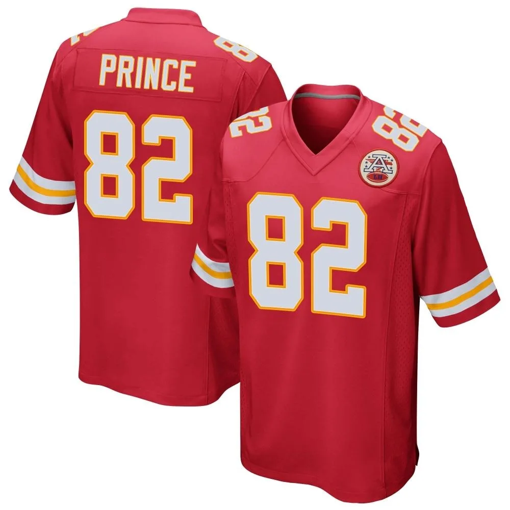 Youth Kansas City Chiefs Gerrit Prince Nike Team Color Game Red Jersey Youth Kansas City Chiefs Gerrit Prince Nike Team Color Game Red Jersey