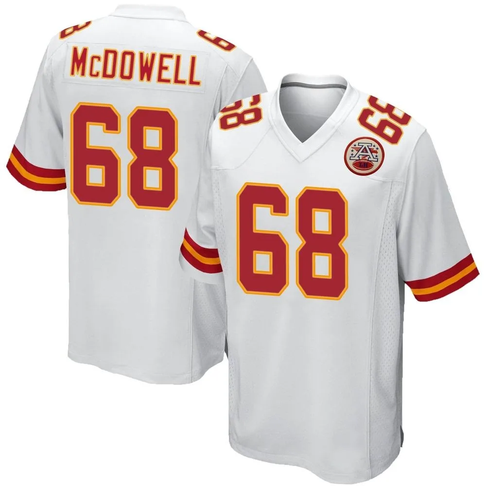 Men's Kansas City Chiefs Griffin Mcdowell Nike Game White Jersey Men's Kansas City Chiefs Griffin Mcdowell Nike Game White Jersey