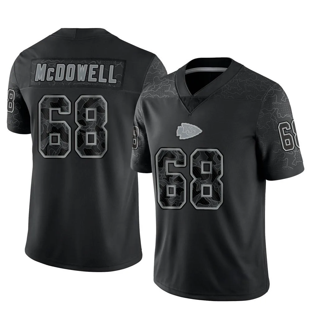 Men's Kansas City Chiefs Griffin Mcdowell Nike Reflective Limited Black Jersey Men's Kansas City Chiefs Griffin Mcdowell Nike Reflective Limited Black Jersey