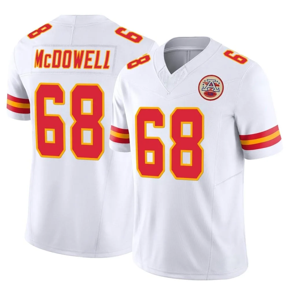 Men's Kansas City Chiefs Griffin Mcdowell Nike Vapor F.U.S.E. Limited White Jersey Men's Kansas City Chiefs Griffin Mcdowell Nike Vapor F.U.S.E. Limited White Jersey