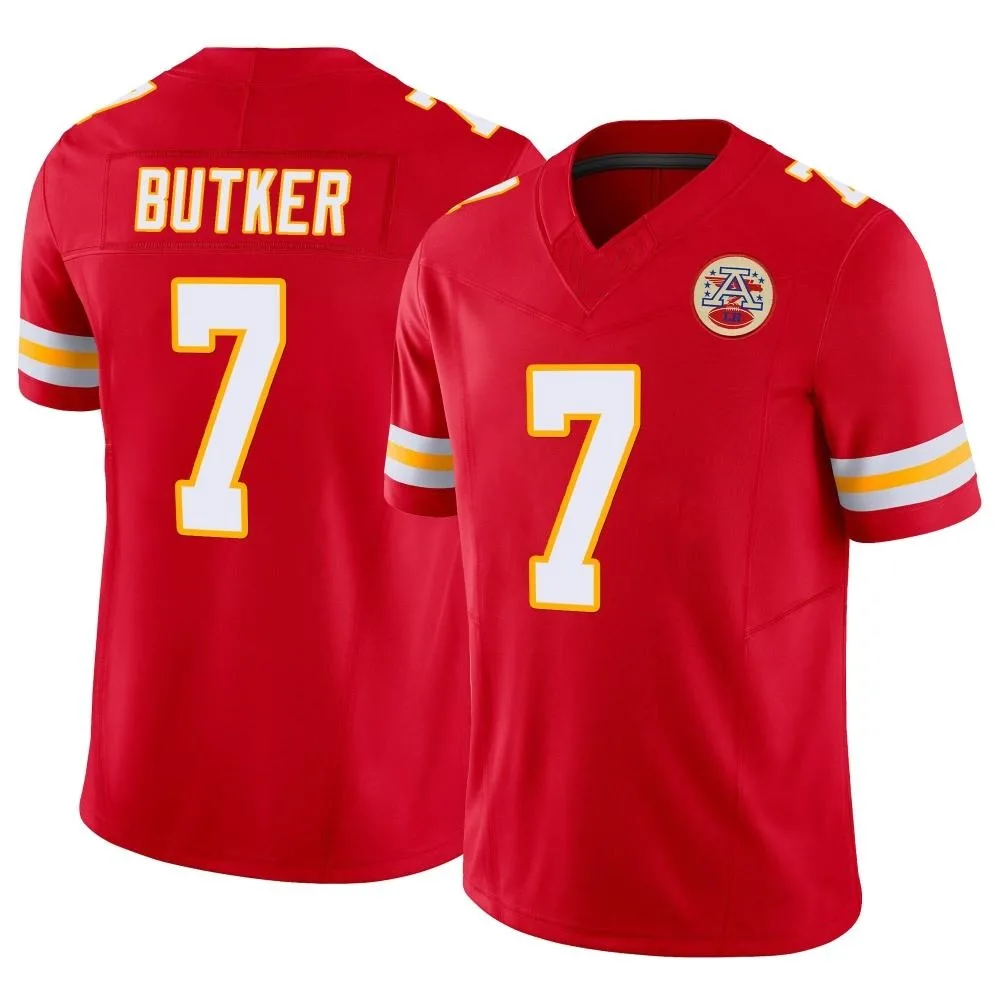 Youth Kansas City Chiefs Harrison Butker Nike Vapor F.U.S.E. Limited Red Jersey Youth Kansas City Chiefs Harrison Butker Nike Vapor F.U.S.E. Limited Red Jersey