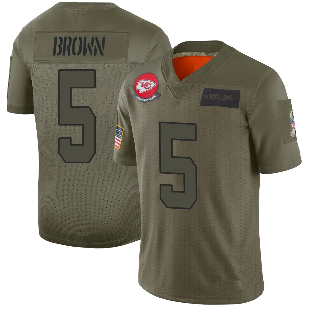 Men's Kansas City Chiefs Hollywood Brown Nike 2019 Salute to Service Limited Camo Jersey Men's Kansas City Chiefs Hollywood Brown Nike 2019 Salute to Service Limited Camo Jersey