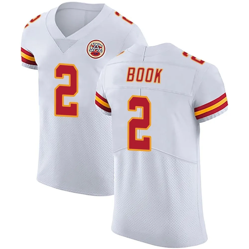 Men's Kansas City Chiefs Ian Book Nike Vapor Untouchable Elite White Jersey Men's Kansas City Chiefs Ian Book Nike Vapor Untouchable Elite White Jersey