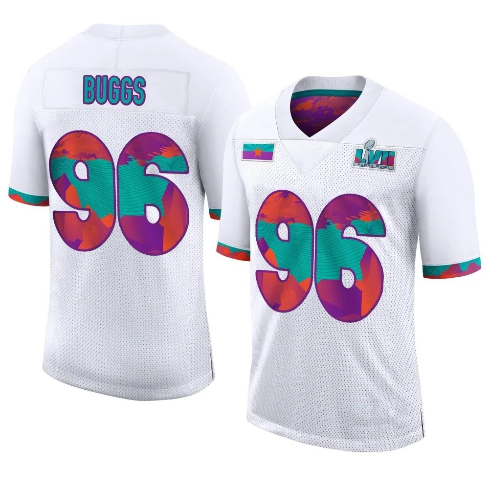 Youth Kansas City Chiefs Isaiah Buggs Nike Super Bowl LVII Limited White Jersey Youth Kansas City Chiefs Isaiah Buggs Nike Super Bowl LVII Limited White Jersey