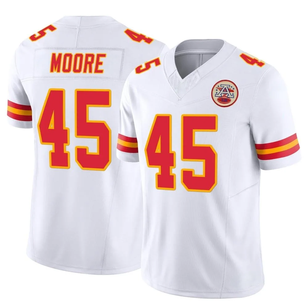 Youth Kansas City Chiefs Isaiah Moore Nike Vapor F.U.S.E. Limited White Jersey Youth Kansas City Chiefs Isaiah Moore Nike Vapor F.U.S.E. Limited White Jersey
