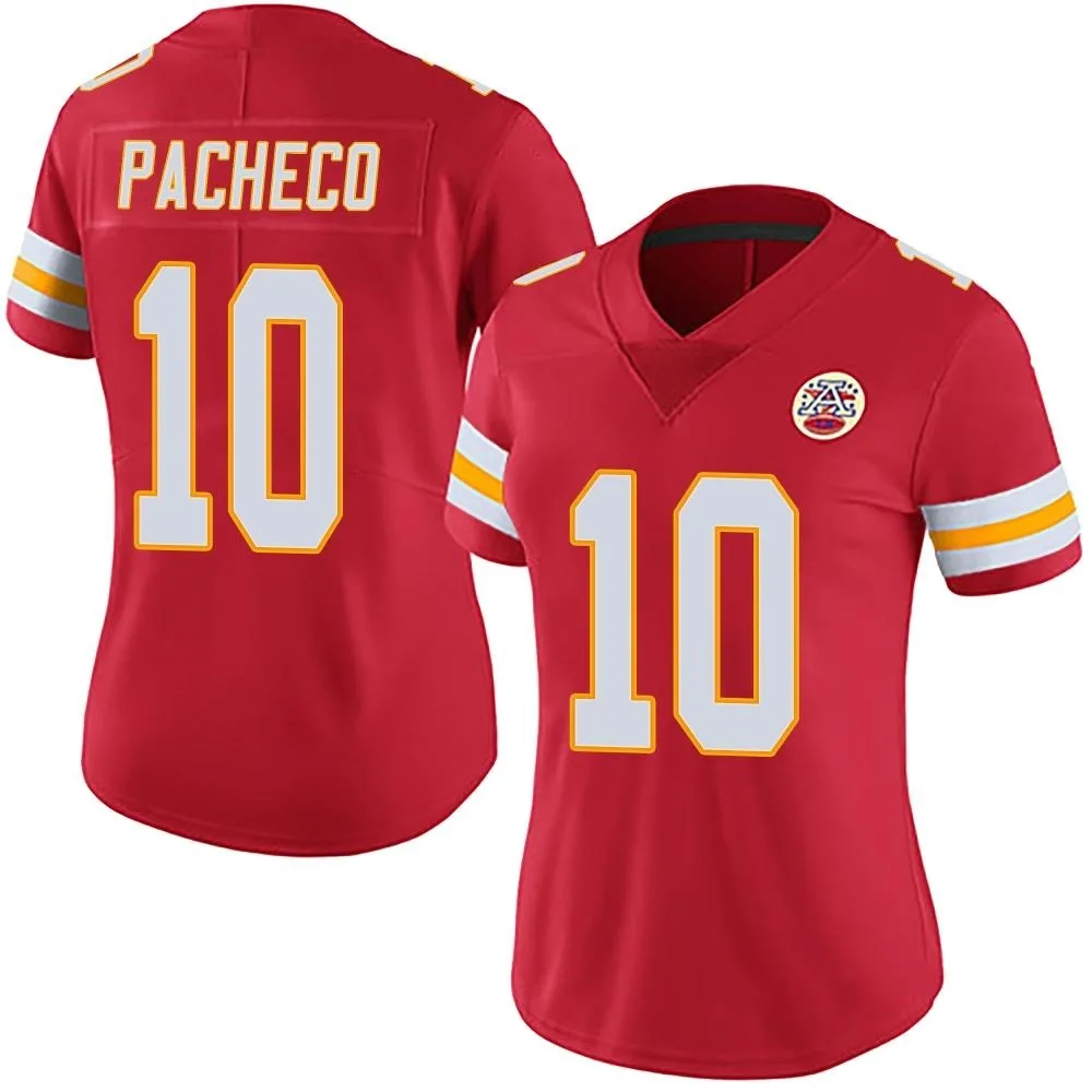 Women's Kansas City Chiefs Isiah Pacheco Nike Team Color Vapor Untouchable Limited Red Jersey Women's Kansas City Chiefs Isiah Pacheco Nike Team Color Vapor Untouchable Limited Red Jersey
