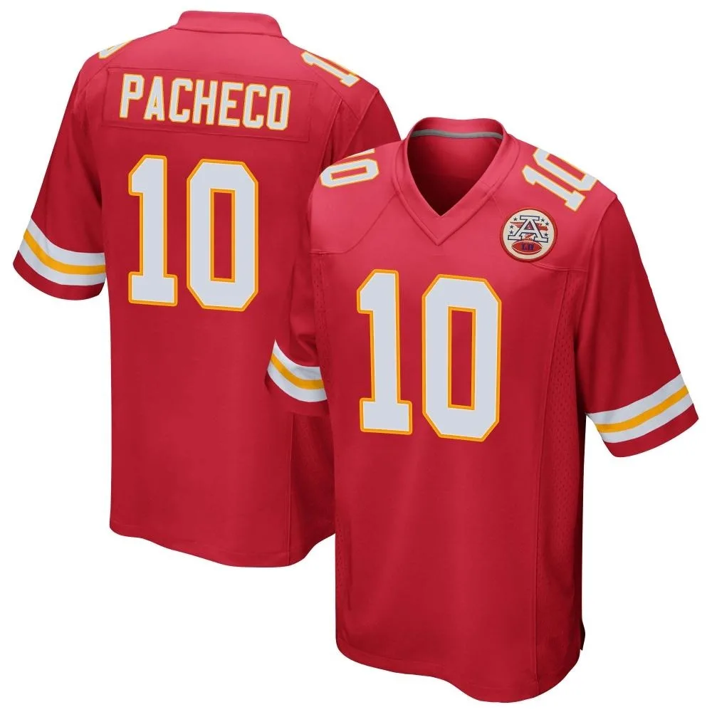 Youth Kansas City Chiefs Isiah Pacheco Nike Team Color Game Red Jersey Youth Kansas City Chiefs Isiah Pacheco Nike Team Color Game Red Jersey