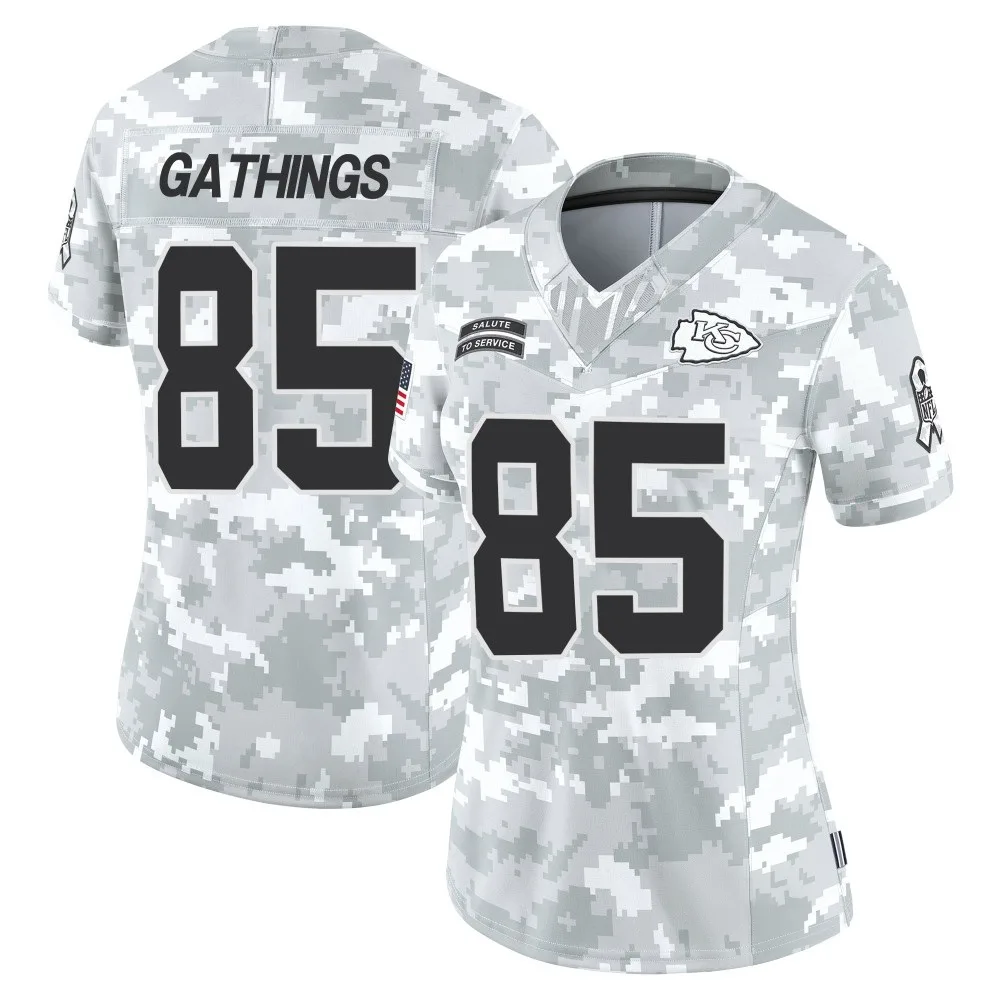 Women's Kansas City Chiefs Izaiah Gathings Nike 2024 Salute to Service Limited Arctic Camo Jersey Women's Kansas City Chiefs Izaiah Gathings Nike 2024 Salute to Service Limited Arctic Camo Jersey