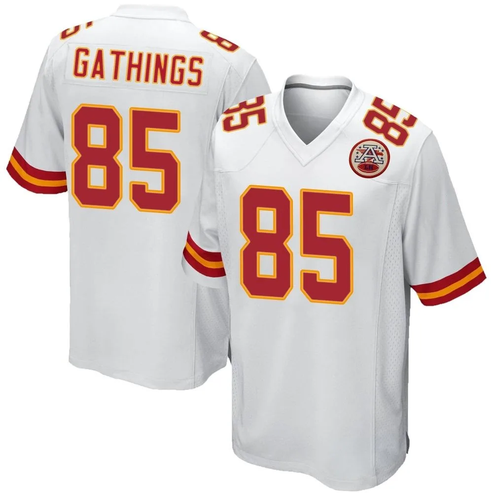 Youth Kansas City Chiefs Izaiah Gathings Nike Game White Jersey Youth Kansas City Chiefs Izaiah Gathings Nike Game White Jersey