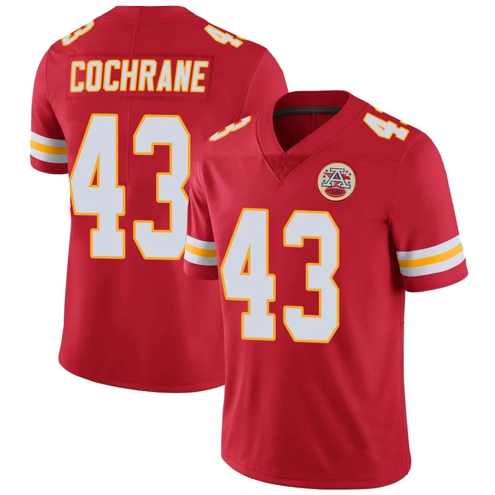 Men's Kansas City Chiefs Jack Cochrane Nike Team Color Vapor Untouchable Limited Red Jersey Men's Kansas City Chiefs Jack Cochrane Nike Team Color Vapor Untouchable Limited Red Jersey