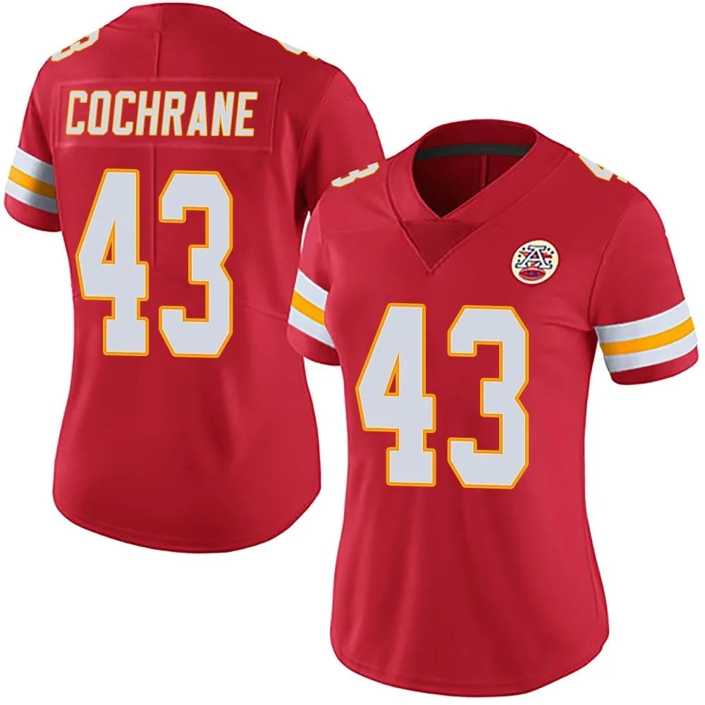 Women's Kansas City Chiefs Jack Cochrane Nike Team Color Vapor Untouchable Limited Red Jersey Women's Kansas City Chiefs Jack Cochrane Nike Team Color Vapor Untouchable Limited Red Jersey