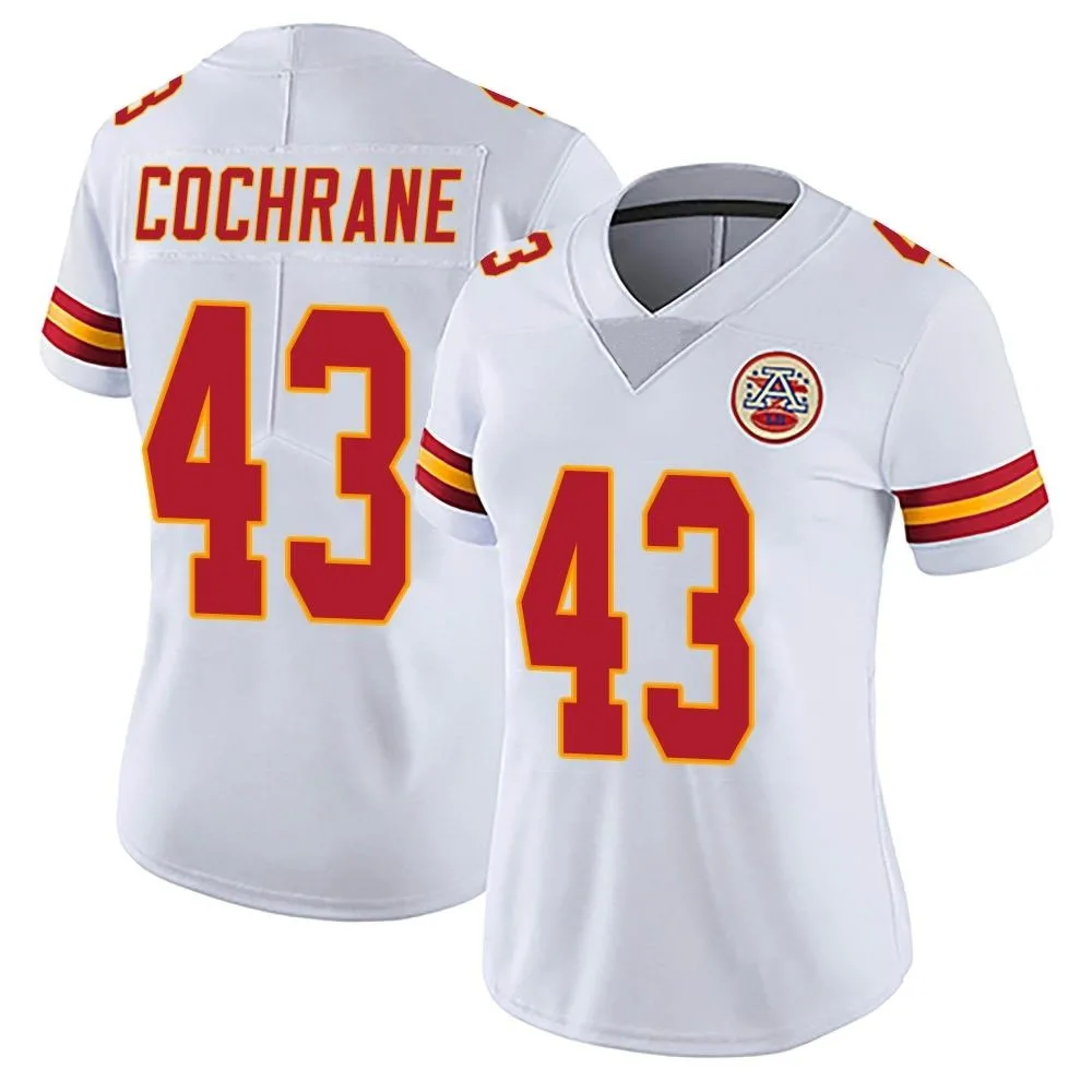 Women's Kansas City Chiefs Jack Cochrane Nike Vapor Untouchable Limited White Jersey Women's Kansas City Chiefs Jack Cochrane Nike Vapor Untouchable Limited White Jersey