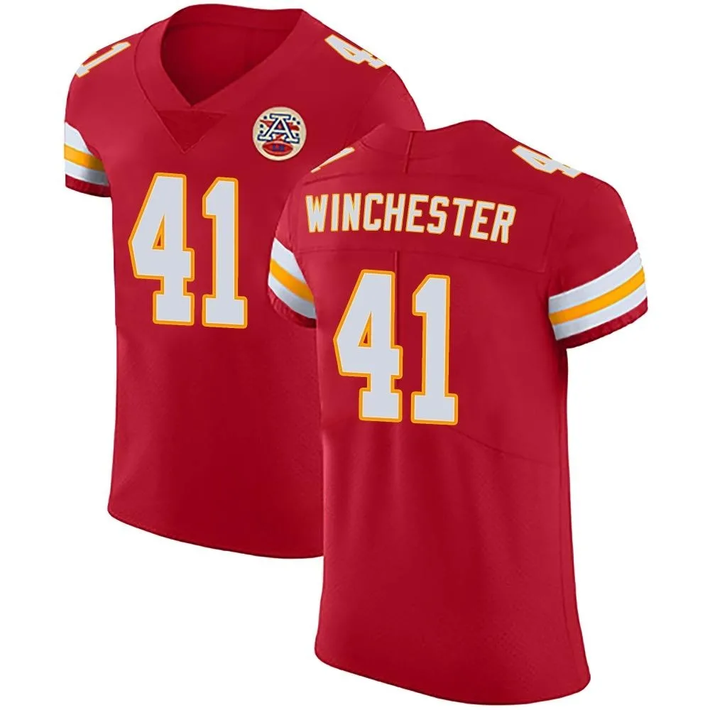 Men's Kansas City Chiefs James Winchester Nike Team Color Vapor Untouchable Elite Red Jersey Men's Kansas City Chiefs James Winchester Nike Team Color Vapor Untouchable Elite Red Jersey