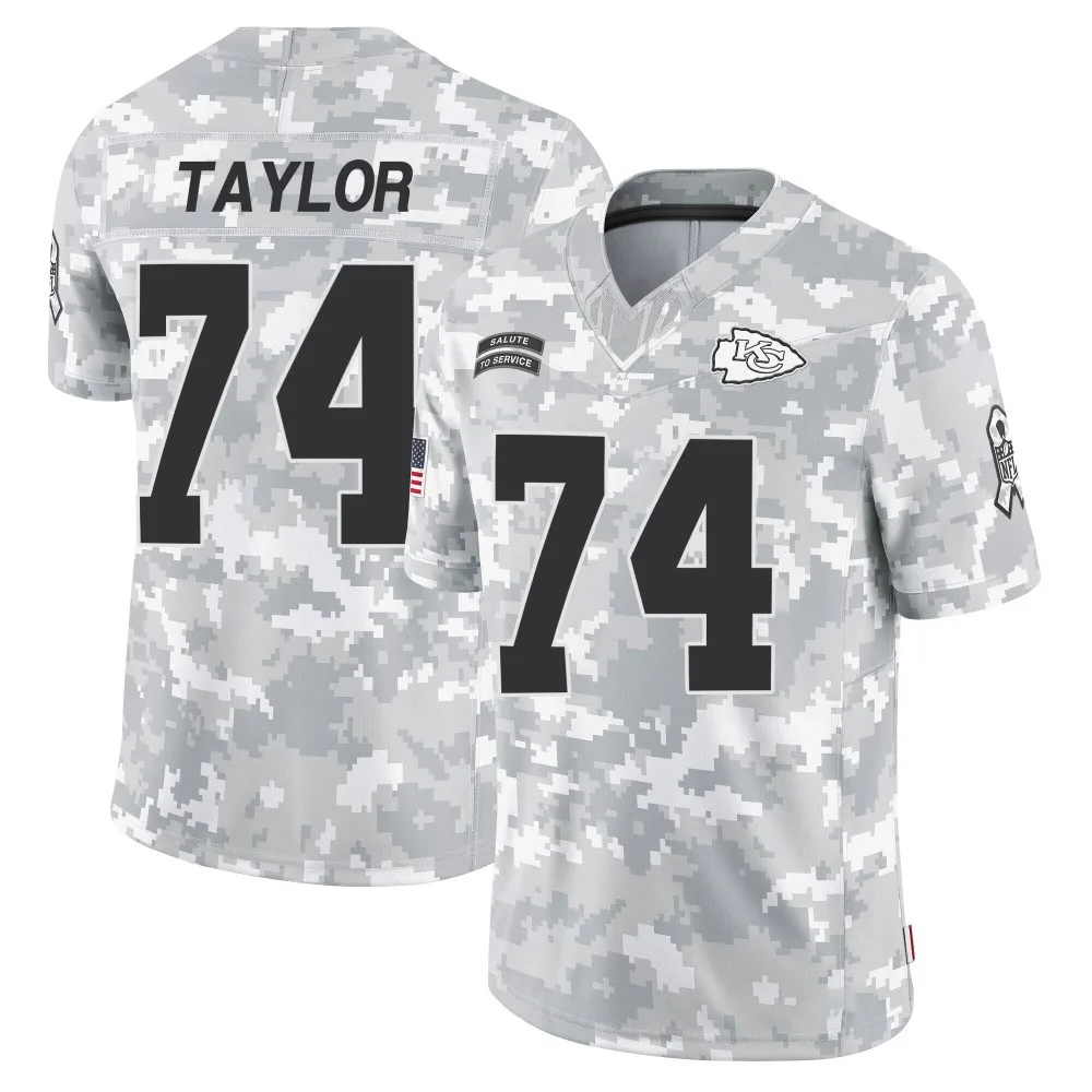 Men's Kansas City Chiefs Jawaan Taylor Nike 2024 Salute to Service Limited Arctic Camo Jersey Men's Kansas City Chiefs Jawaan Taylor Nike 2024 Salute to Service Limited Arctic Camo Jersey