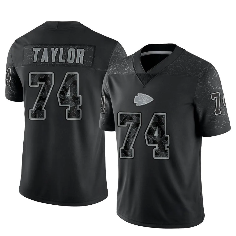 Men's Kansas City Chiefs Jawaan Taylor Nike Reflective Limited Black Jersey Men's Kansas City Chiefs Jawaan Taylor Nike Reflective Limited Black Jersey