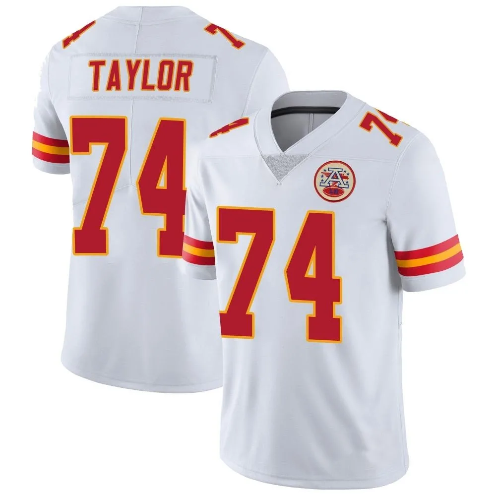 Men's Kansas City Chiefs Jawaan Taylor Nike Vapor Untouchable Limited White Jersey Men's Kansas City Chiefs Jawaan Taylor Nike Vapor Untouchable Limited White Jersey