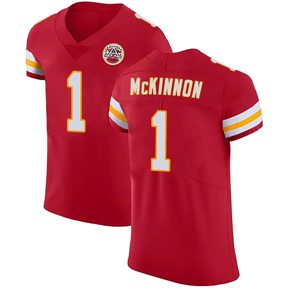 Men's Kansas City Chiefs Jerick Mckinnon Nike Team Color Vapor Untouchable Elite Red Jersey Men's Kansas City Chiefs Jerick Mckinnon Nike Team Color Vapor Untouchable Elite Red Jersey
