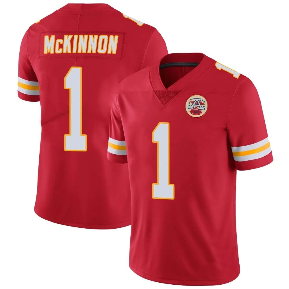 Men's Kansas City Chiefs Jerick Mckinnon Nike Team Color Vapor Untouchable Limited Red Jersey Men's Kansas City Chiefs Jerick Mckinnon Nike Team Color Vapor Untouchable Limited Red Jersey