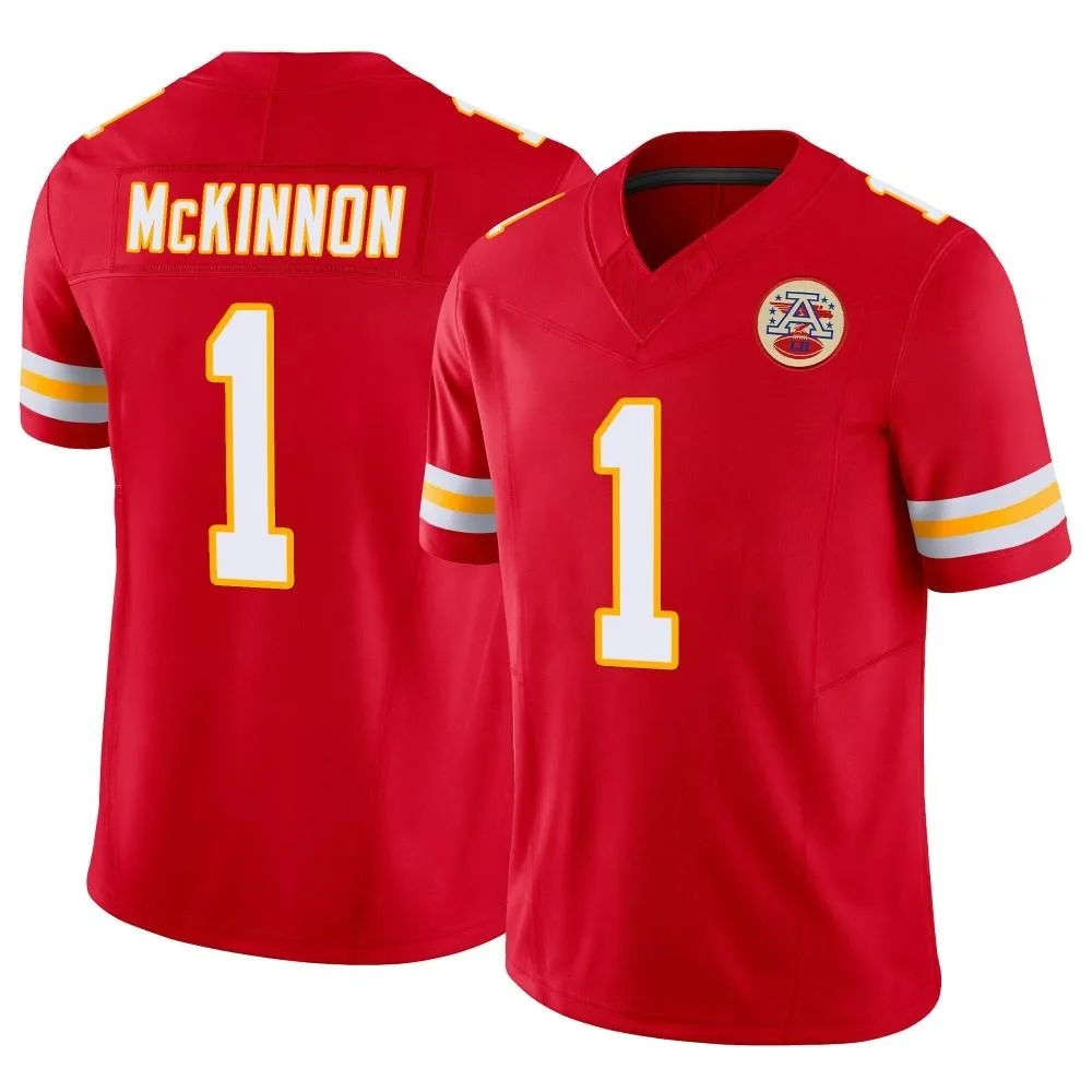 Men's Kansas City Chiefs Jerick Mckinnon Nike Vapor F.U.S.E. Limited Red Jersey Men's Kansas City Chiefs Jerick Mckinnon Nike Vapor F.U.S.E. Limited Red Jersey