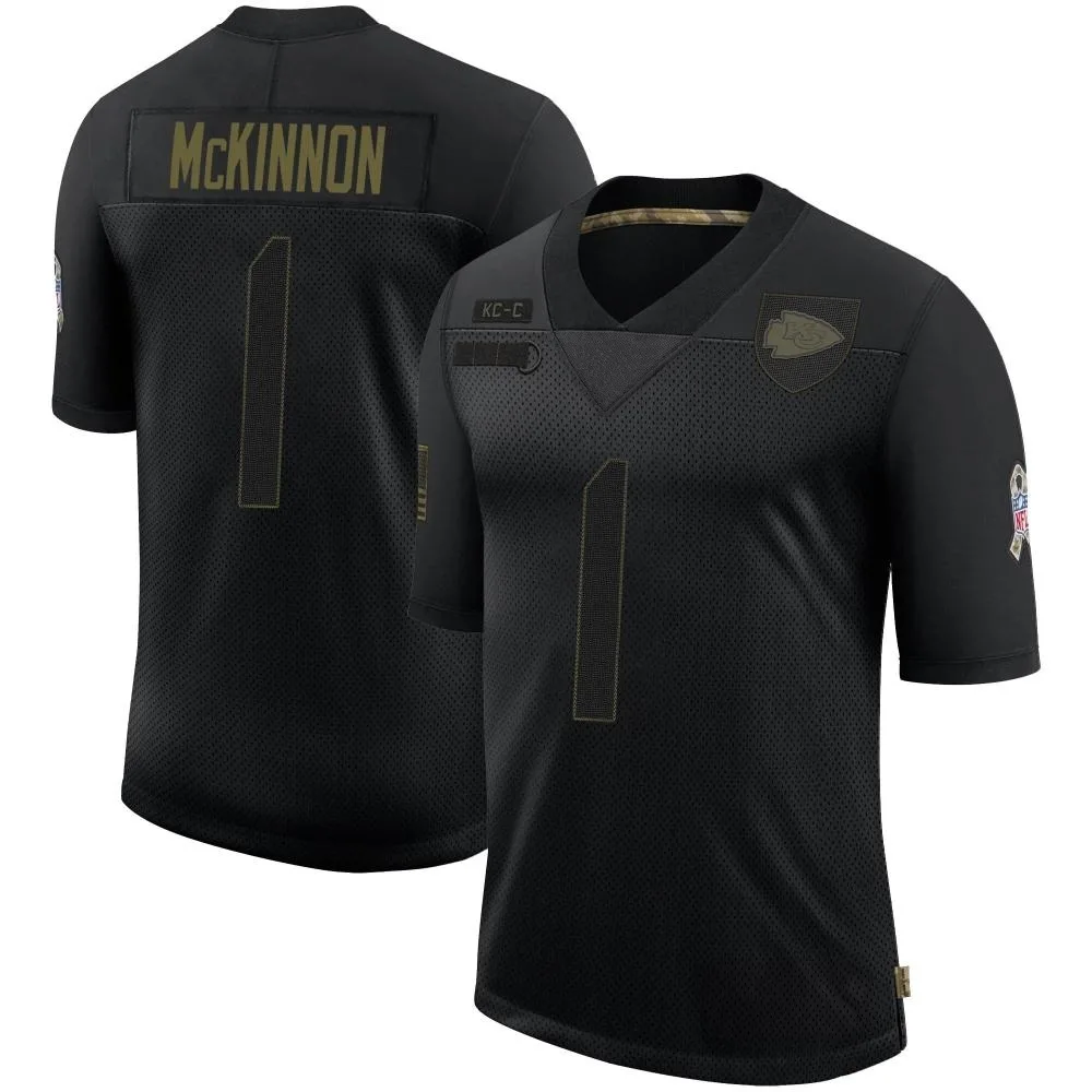 Youth Kansas City Chiefs Jerick Mckinnon Nike 2020 Salute To Service Limited Black Jersey Youth Kansas City Chiefs Jerick Mckinnon Nike 2020 Salute To Service Limited Black Jersey