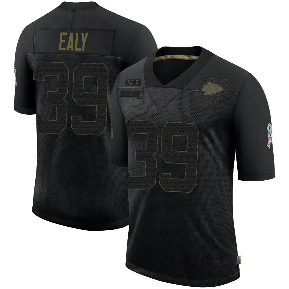 Youth Kansas City Chiefs Jerrion Ealy Nike 2020 Salute To Service Limited Black Jersey Youth Kansas City Chiefs Jerrion Ealy Nike 2020 Salute To Service Limited Black Jersey