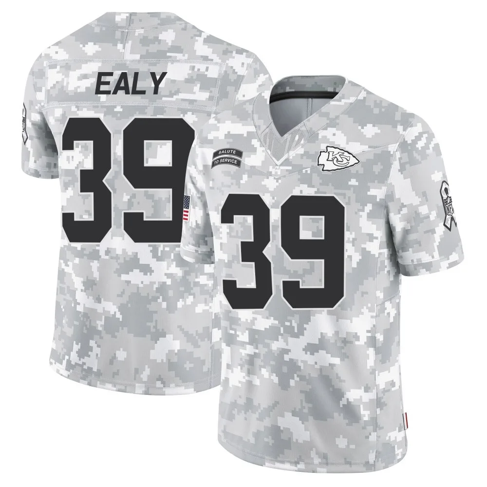 Youth Kansas City Chiefs Jerrion Ealy Nike 2024 Salute to Service Limited Arctic Camo Jersey Youth Kansas City Chiefs Jerrion Ealy Nike 2024 Salute to Service Limited Arctic Camo Jersey