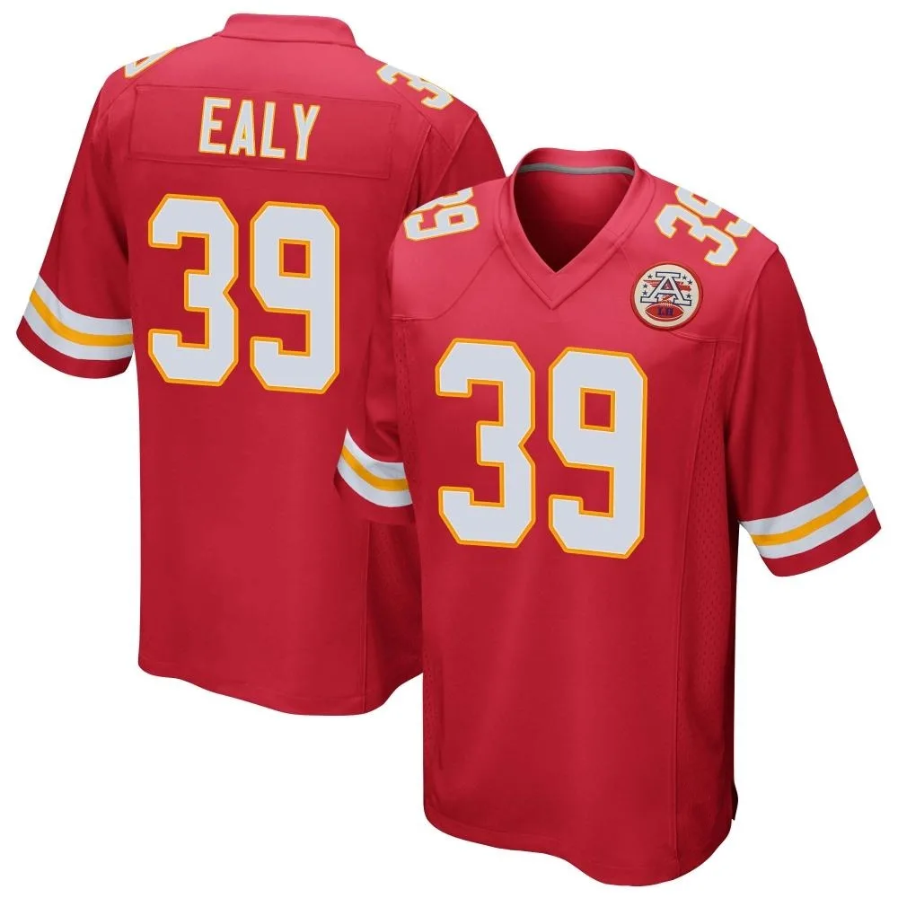 Youth Kansas City Chiefs Jerrion Ealy Nike Team Color Game Red Jersey Youth Kansas City Chiefs Jerrion Ealy Nike Team Color Game Red Jersey