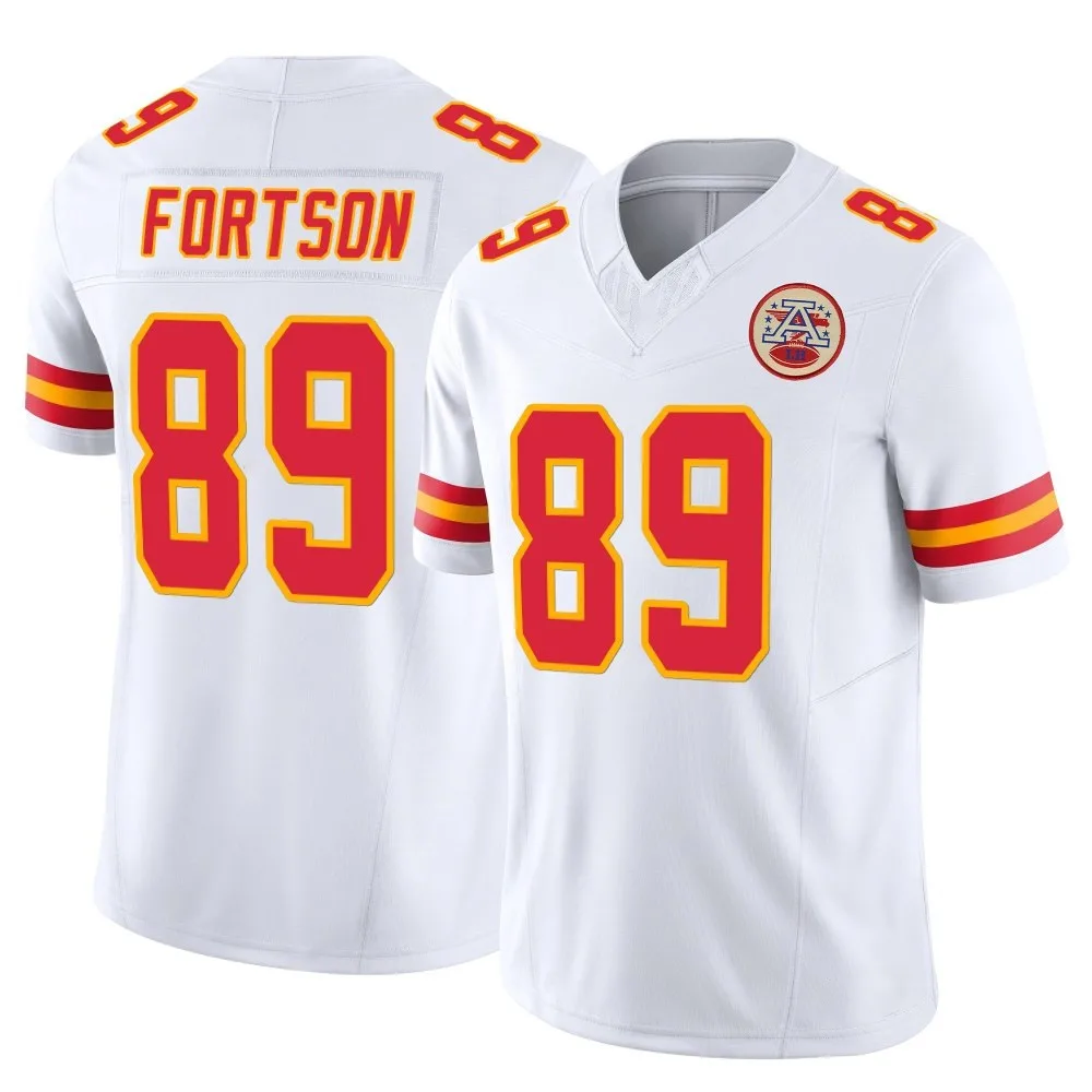 Men's Kansas City Chiefs Jody Fortson Nike Vapor F.U.S.E. Limited White Jersey Men's Kansas City Chiefs Jody Fortson Nike Vapor F.U.S.E. Limited White Jersey