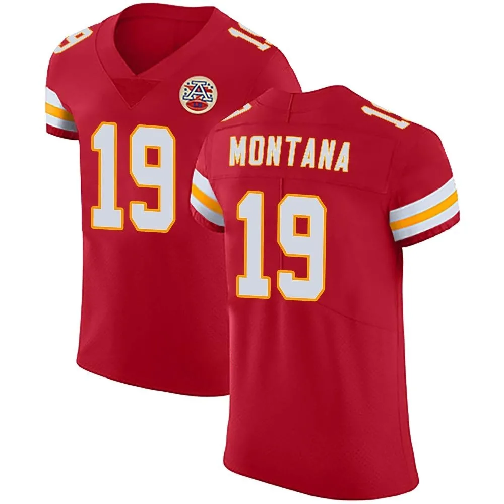Men's Kansas City Chiefs Joe Montana Nike Team Color Vapor Untouchable Elite Red Jersey Men's Kansas City Chiefs Joe Montana Nike Team Color Vapor Untouchable Elite Red Jersey