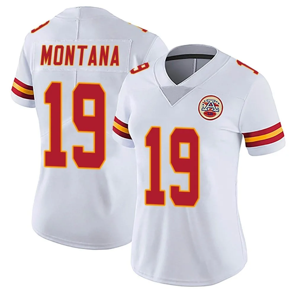 Women's Kansas City Chiefs Joe Montana Nike Vapor Untouchable Limited White Jersey Women's Kansas City Chiefs Joe Montana Nike Vapor Untouchable Limited White Jersey