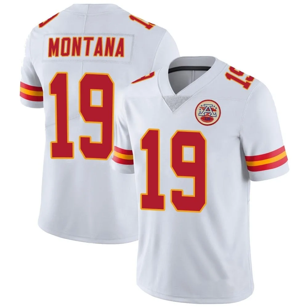 Youth Kansas City Chiefs Joe Montana Nike Vapor Untouchable Limited White Jersey Youth Kansas City Chiefs Joe Montana Nike Vapor Untouchable Limited White Jersey