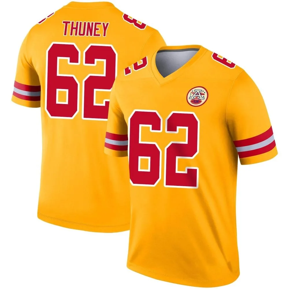Men's Kansas City Chiefs Joe Thuney Nike Inverted Legend Gold Jersey Men's Kansas City Chiefs Joe Thuney Nike Inverted Legend Gold Jersey