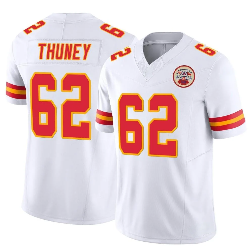 Men's Kansas City Chiefs Joe Thuney Nike Vapor F.U.S.E. Limited White Jersey Men's Kansas City Chiefs Joe Thuney Nike Vapor F.U.S.E. Limited White Jersey