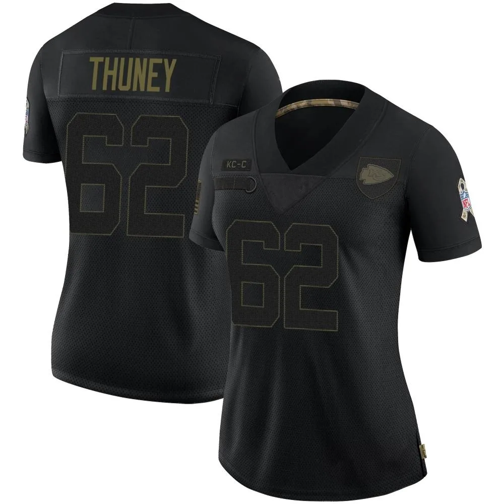 Women's Kansas City Chiefs Joe Thuney Nike 2020 Salute To Service Limited Black Jersey Women's Kansas City Chiefs Joe Thuney Nike 2020 Salute To Service Limited Black Jersey