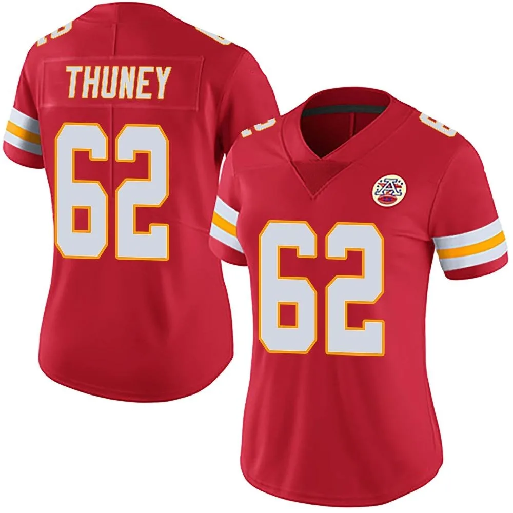 Women's Kansas City Chiefs Joe Thuney Nike Team Color Vapor Untouchable Limited Red Jersey Women's Kansas City Chiefs Joe Thuney Nike Team Color Vapor Untouchable Limited Red Jersey
