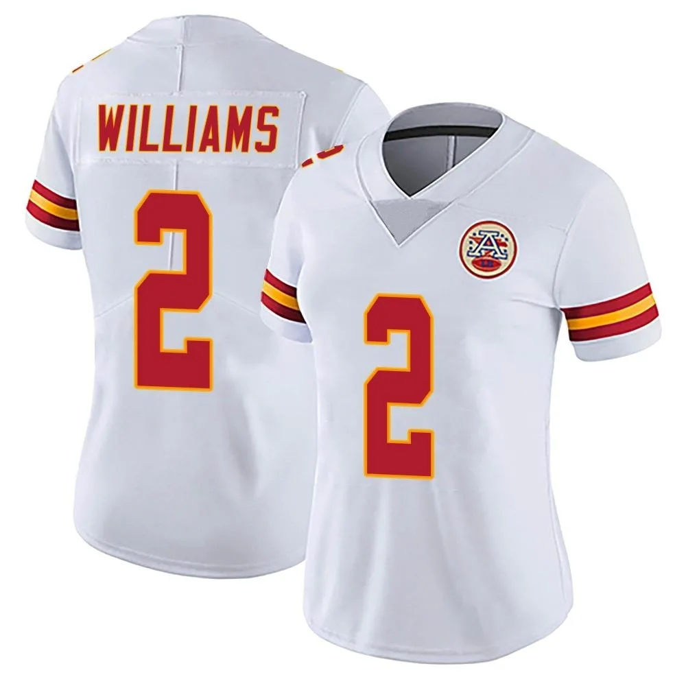 Women's Kansas City Chiefs Joshua Williams Nike Vapor Untouchable Limited White Jersey Women's Kansas City Chiefs Joshua Williams Nike Vapor Untouchable Limited White Jersey