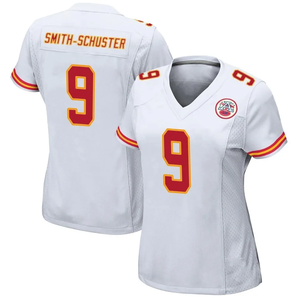 Women's Kansas City Chiefs Juju Smith-Schuster Nike Game White Jersey Women's Kansas City Chiefs Juju Smith-Schuster Nike Game White Jersey