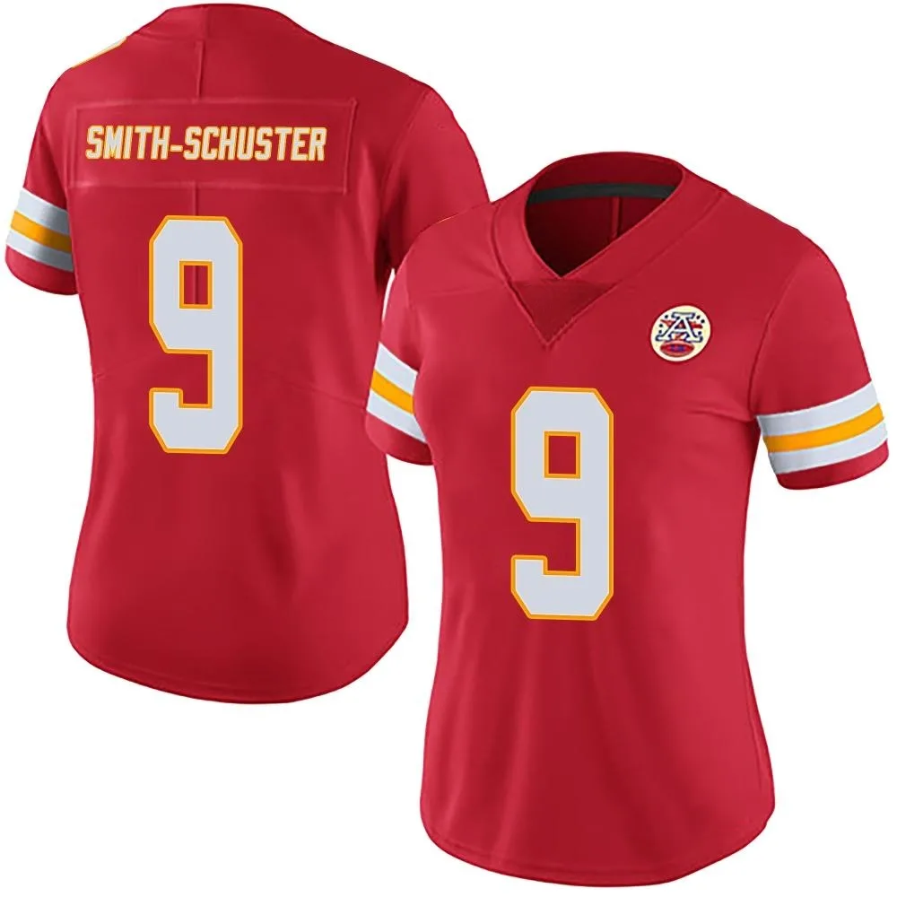 Women's Kansas City Chiefs Juju Smith-Schuster Nike Team Color Vapor Untouchable Limited Red Jersey Women's Kansas City Chiefs Juju Smith-Schuster Nike Team Color Vapor Untouchable Limited Red Jersey