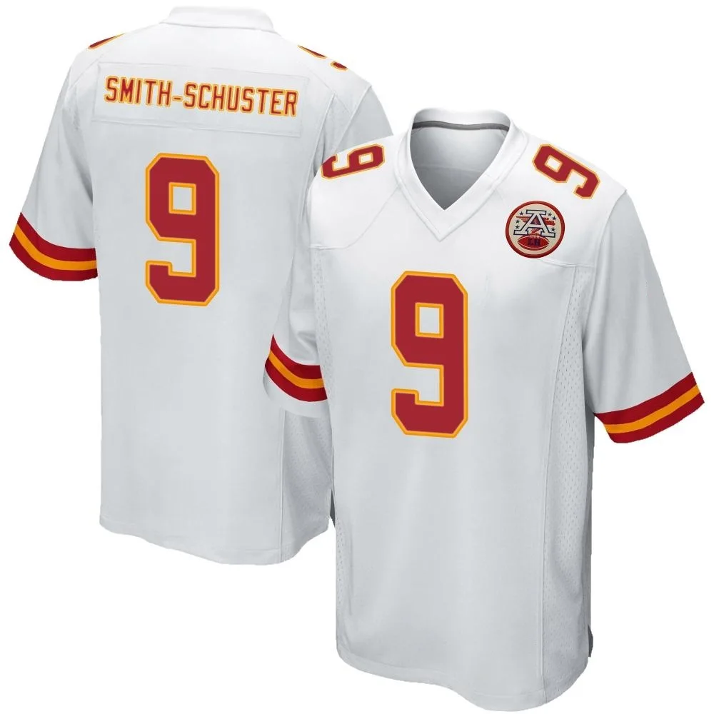Youth Kansas City Chiefs Juju Smith-Schuster Nike Game White Jersey Youth Kansas City Chiefs Juju Smith-Schuster Nike Game White Jersey