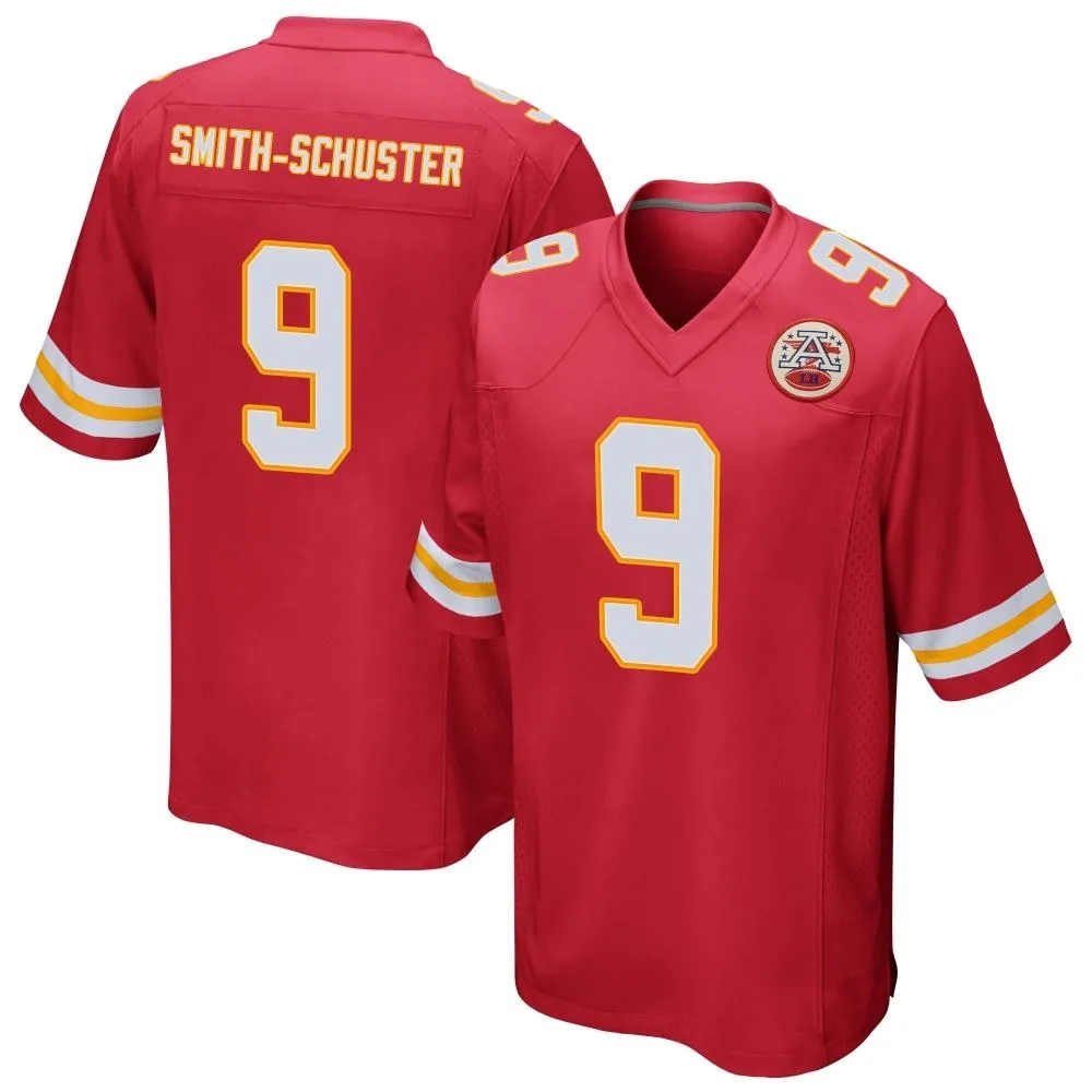 Youth Kansas City Chiefs Juju Smith-Schuster Nike Team Color Game Red Jersey Youth Kansas City Chiefs Juju Smith-Schuster Nike Team Color Game Red Jersey