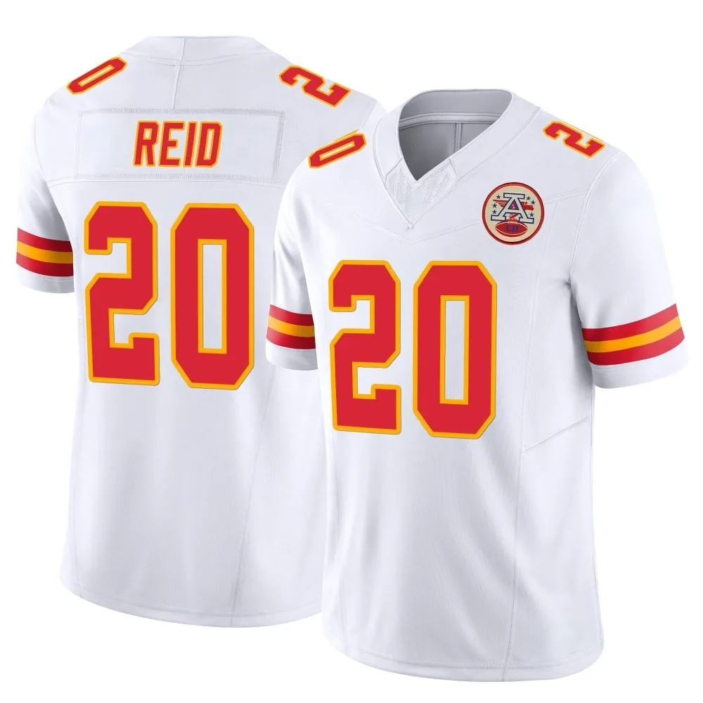 Men's Kansas City Chiefs Justin Reid Nike Vapor F.U.S.E. Limited White Jersey Men's Kansas City Chiefs Justin Reid Nike Vapor F.U.S.E. Limited White Jersey