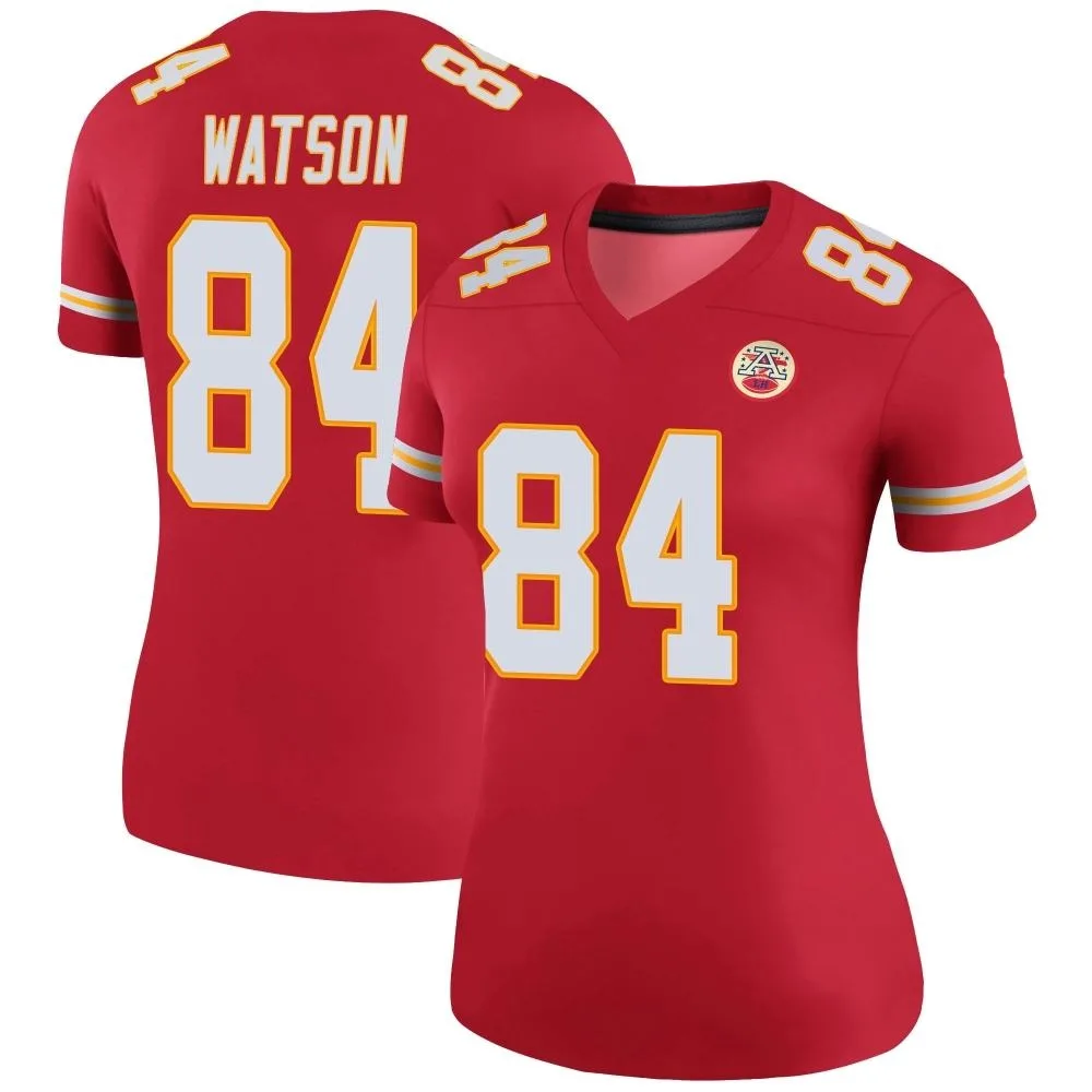 Women's Kansas City Chiefs Justin Watson Nike Color Rush Legend Red Jersey Women's Kansas City Chiefs Justin Watson Nike Color Rush Legend Red Jersey