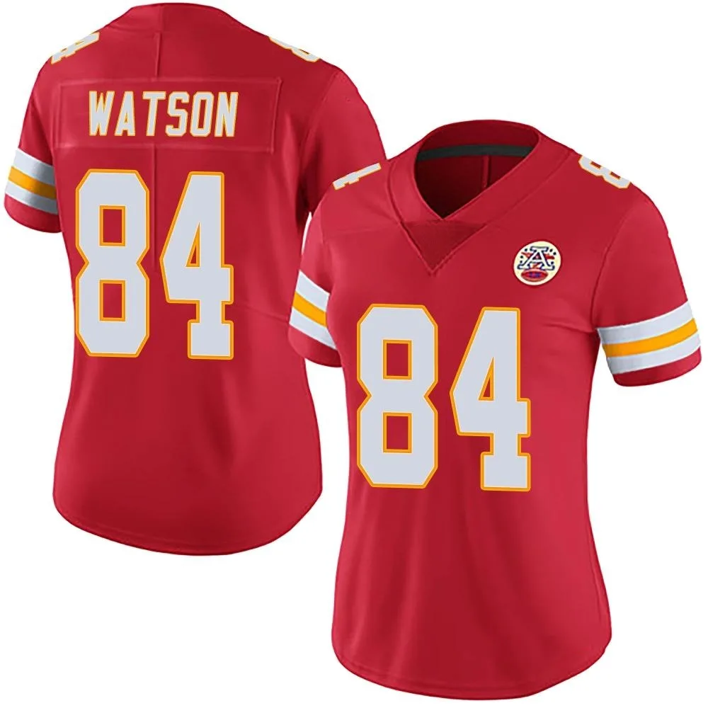 Women's Kansas City Chiefs Justin Watson Nike Team Color Vapor Untouchable Limited Red Jersey Women's Kansas City Chiefs Justin Watson Nike Team Color Vapor Untouchable Limited Red Jersey