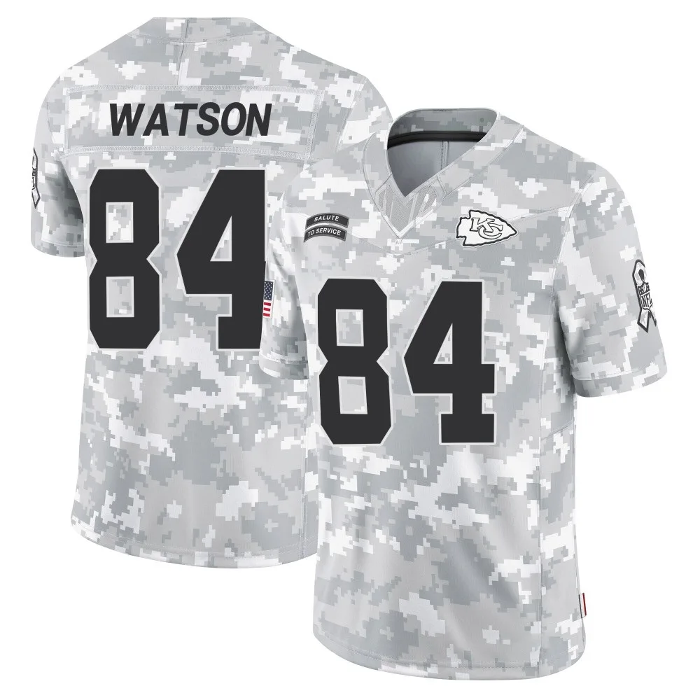 Youth Kansas City Chiefs Justin Watson Nike 2024 Salute to Service Limited Arctic Camo Jersey Youth Kansas City Chiefs Justin Watson Nike 2024 Salute to Service Limited Arctic Camo Jersey