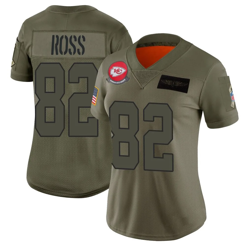 Women's Kansas City Chiefs Justyn Ross Nike 2019 Salute to Service Limited Camo Jersey Women's Kansas City Chiefs Justyn Ross Nike 2019 Salute to Service Limited Camo Jersey